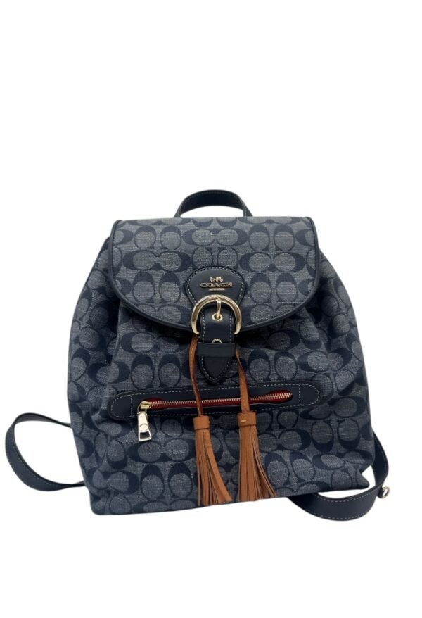 COACH - KLEO CHAMBRAY BACKPACK - Image 11